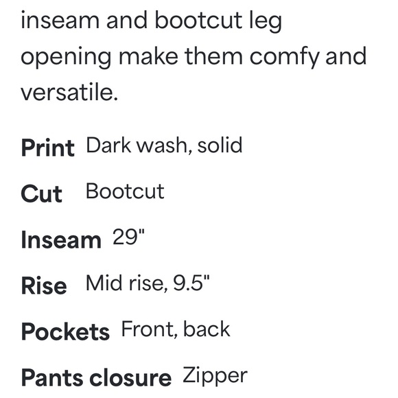 Judy Blue Bootcut Jeans. - Picture 8 of 9